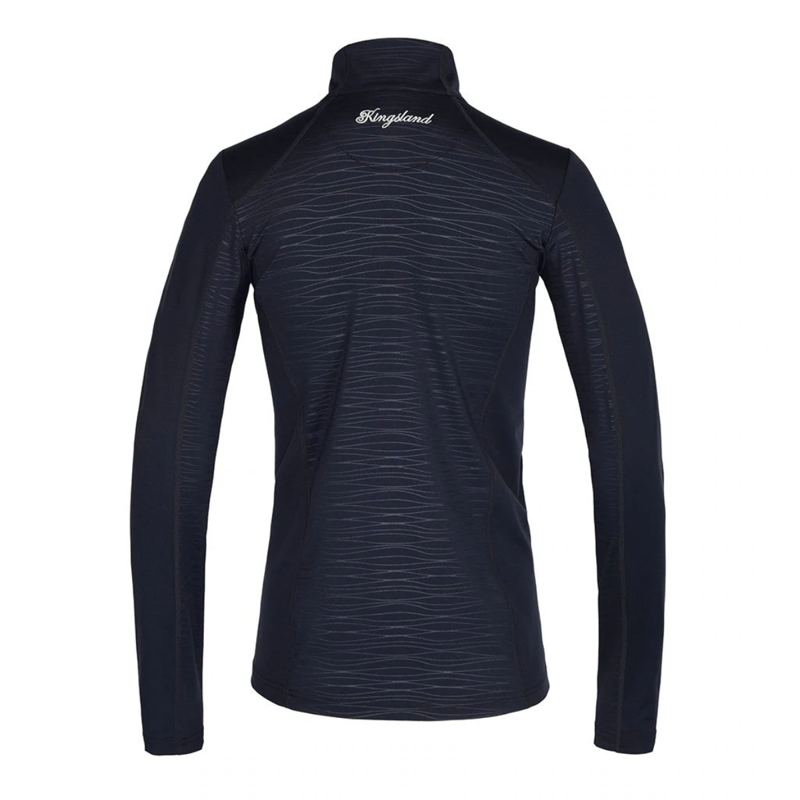 Kingsland KLNovella Ladies Training Shirt with Buttons - Navy-3